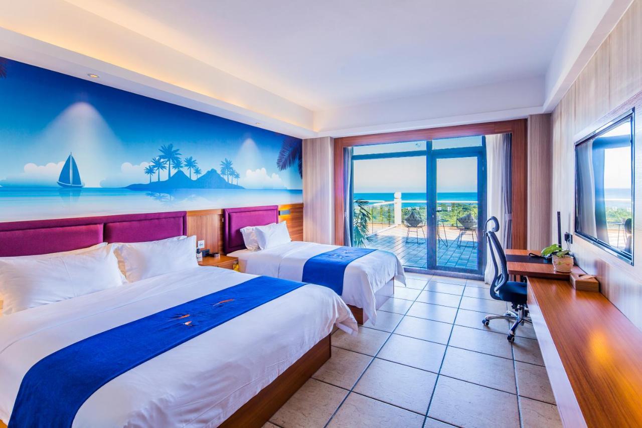 Linda Seaview Hotel Sanya Bagian luar foto