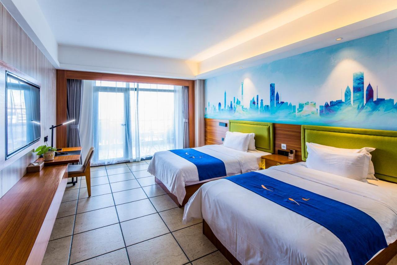 Linda Seaview Hotel Sanya Bagian luar foto