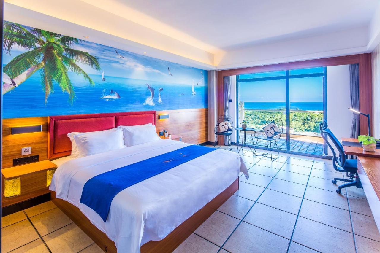 Linda Seaview Hotel Sanya Bagian luar foto