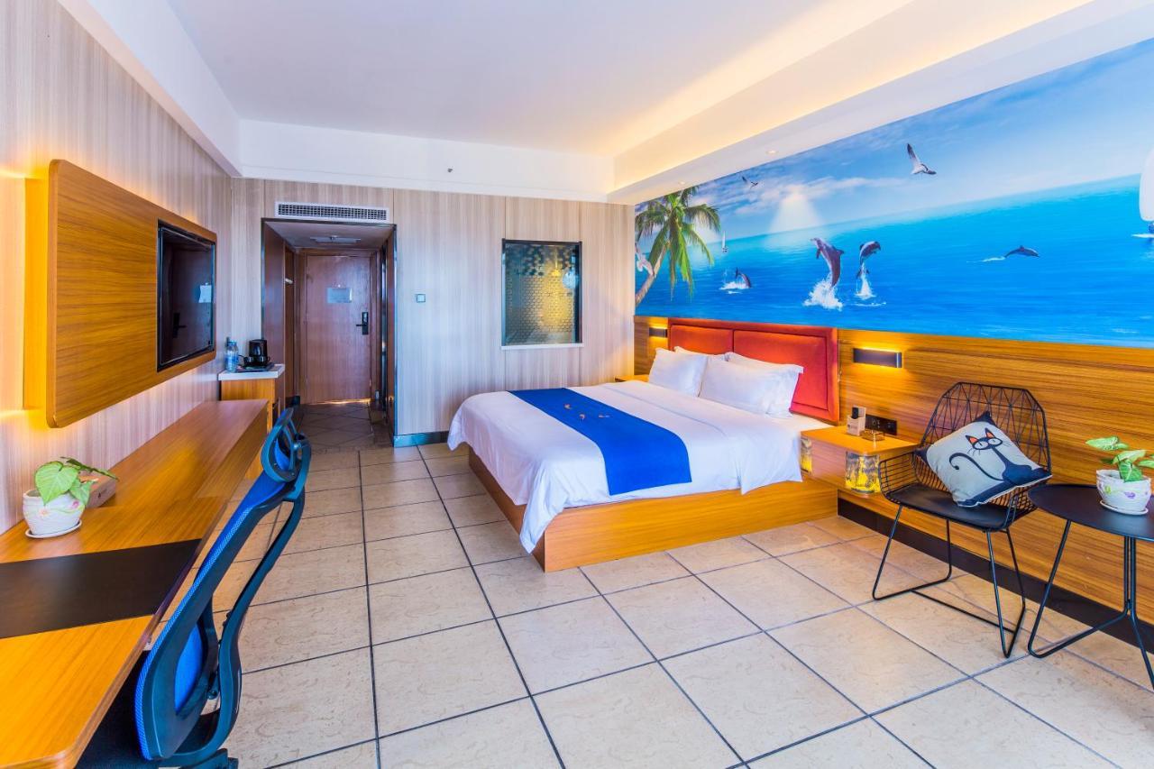 Linda Seaview Hotel Sanya Bagian luar foto